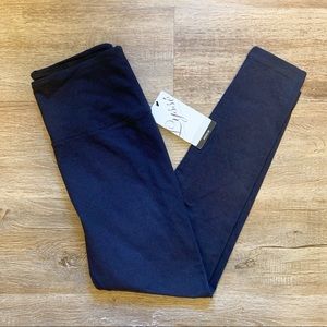 NWT Lysse Full Length Legging in Navy Dark Blue